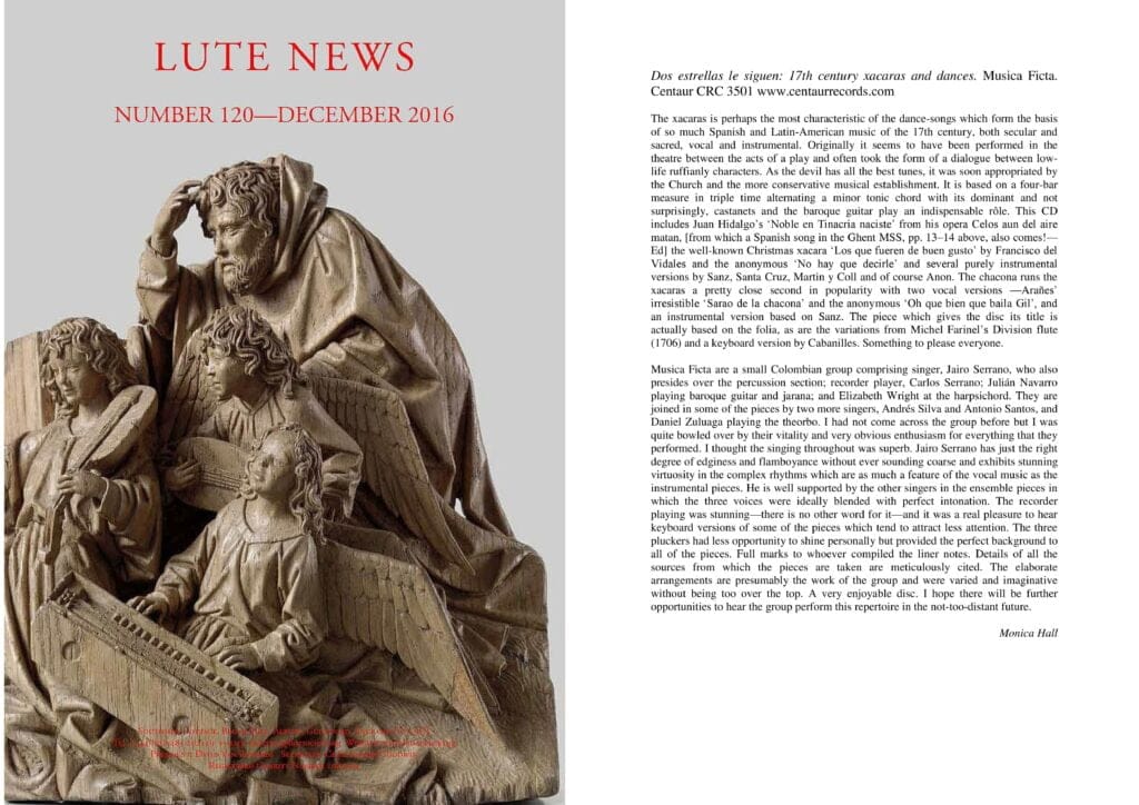 2016 12 The Lute Society, UK