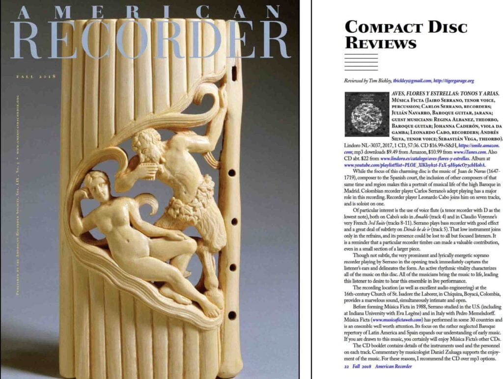 2018 09 American Recorder